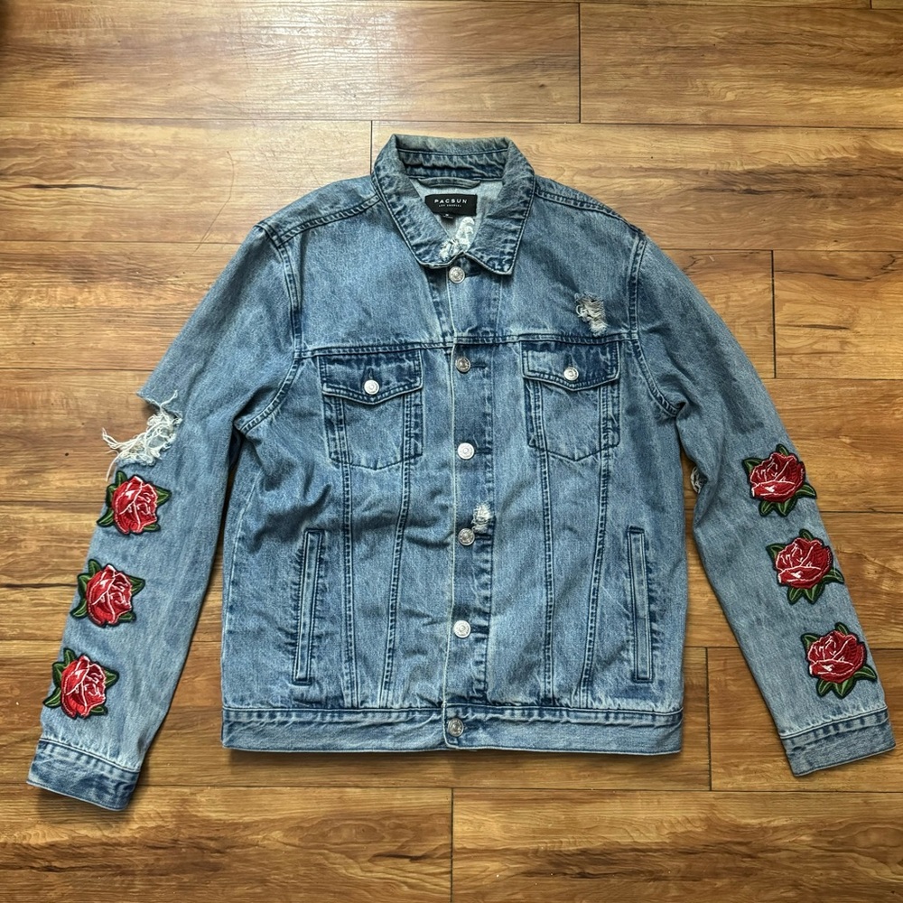 -Pacsun Distressed Jacket-
